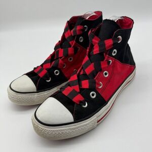 Vintage Converse Chuck Taylor High Top W8/ M6 Two Tone Colorblock Indie Bella